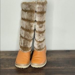 Timberland Tall Faux Fur Boots